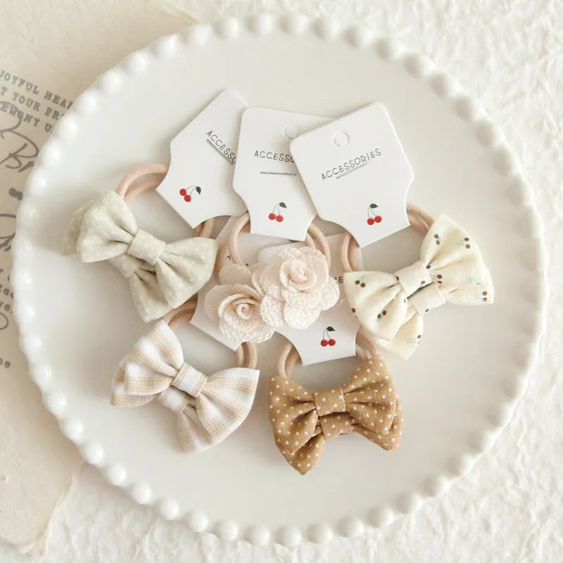 Petite Camille Plaid Hair Accessory Set