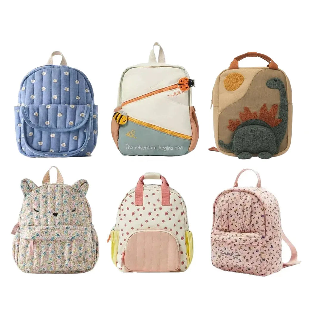 Little Explorer Embroidered Backpack