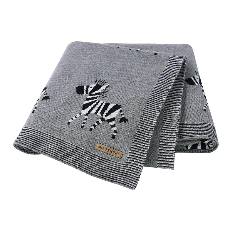 Cotton Knit Baby Blanket, product view 24