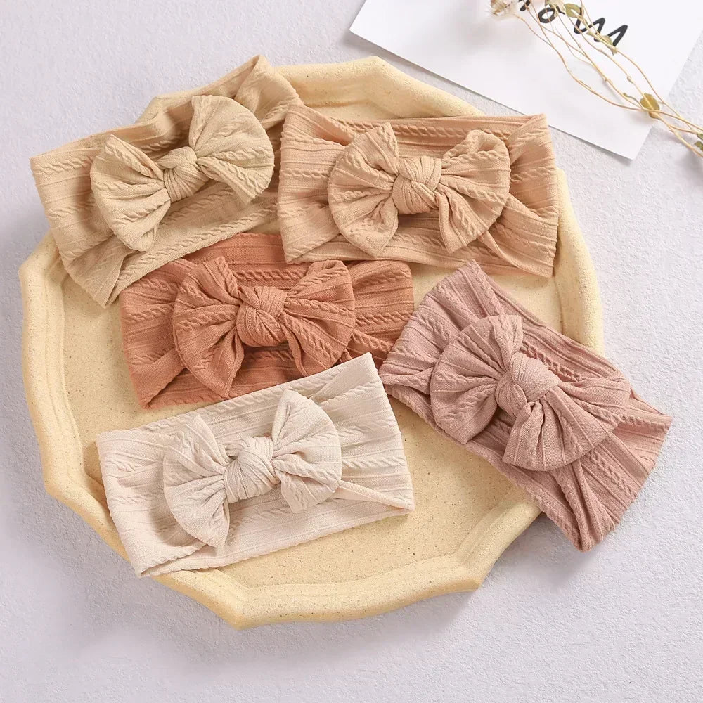 Jacquard Bow Tie Headband
