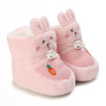 Warm and secure baby boots for winter wear