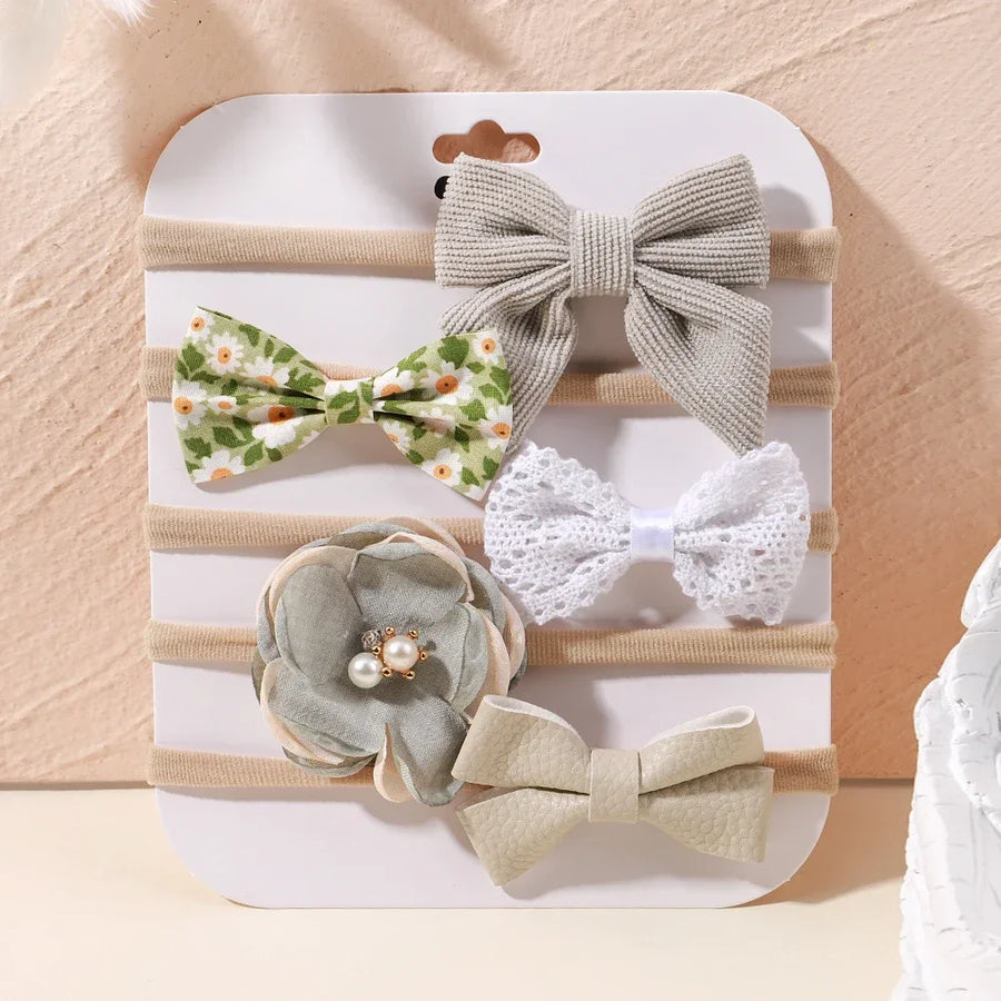 Floral Lace Bow Headband, product view 19