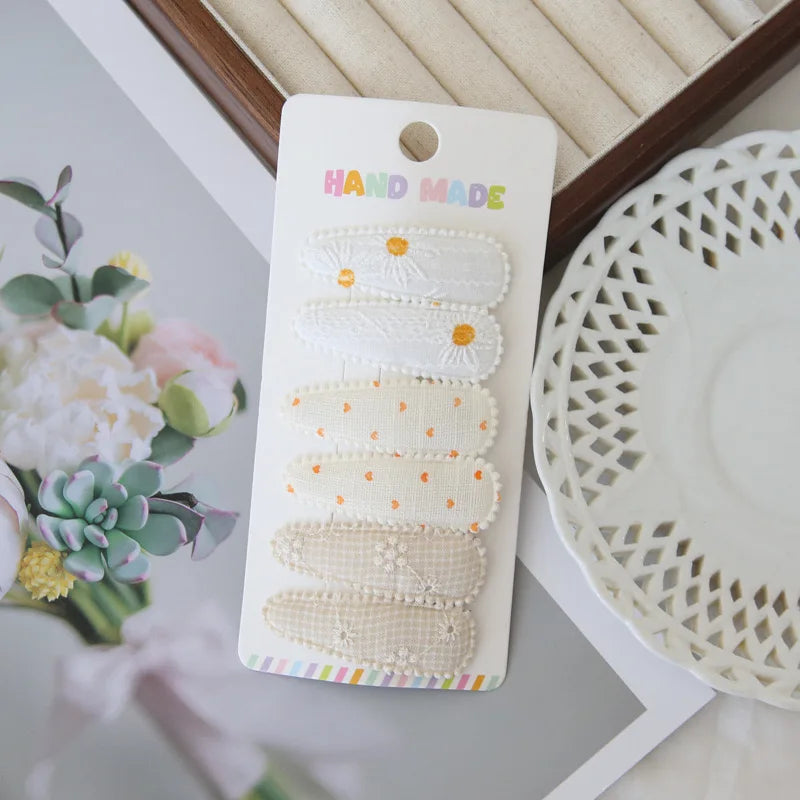 Floral Hair Clip Set, product view 6