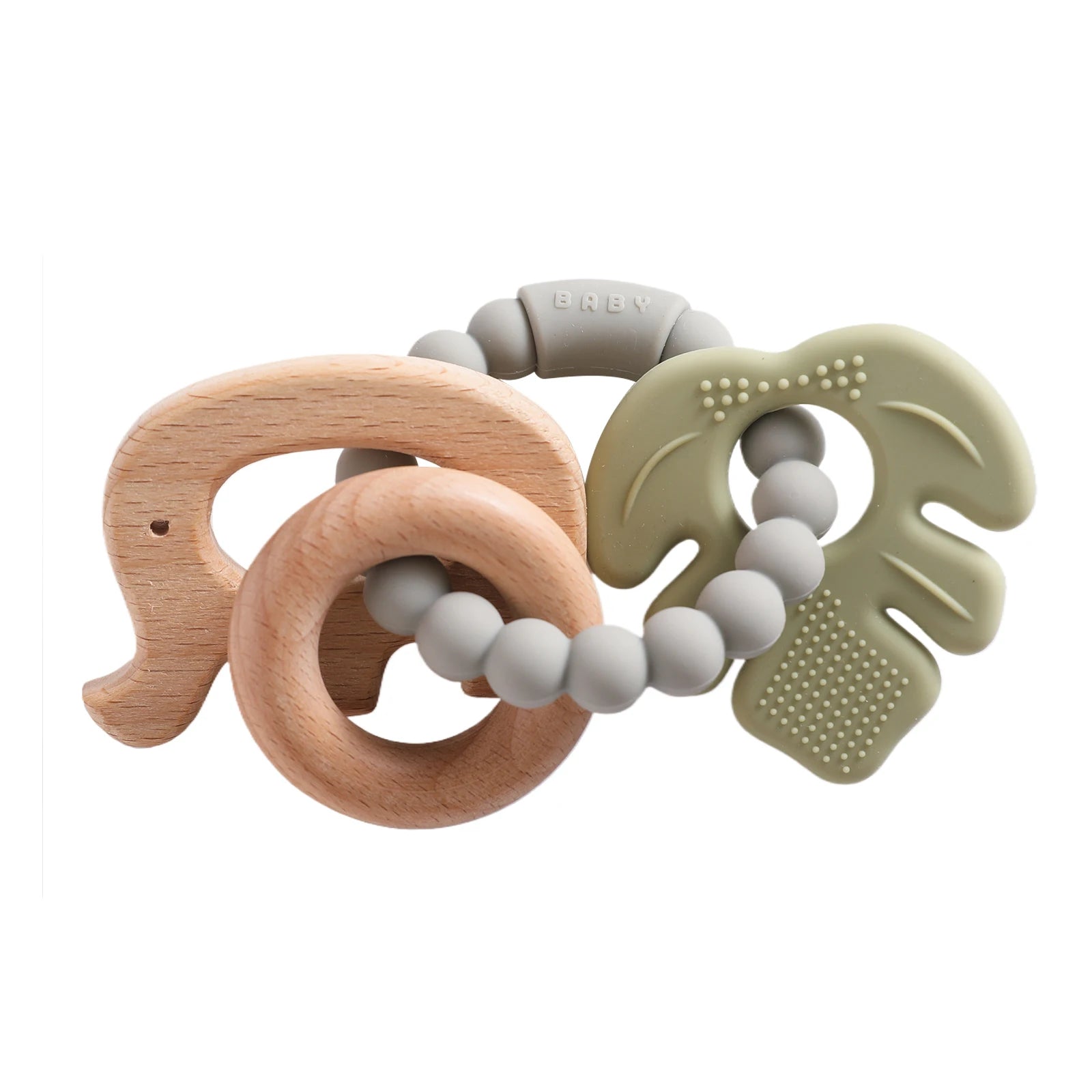 Silicone Planet Teether Bracelet, product view 22