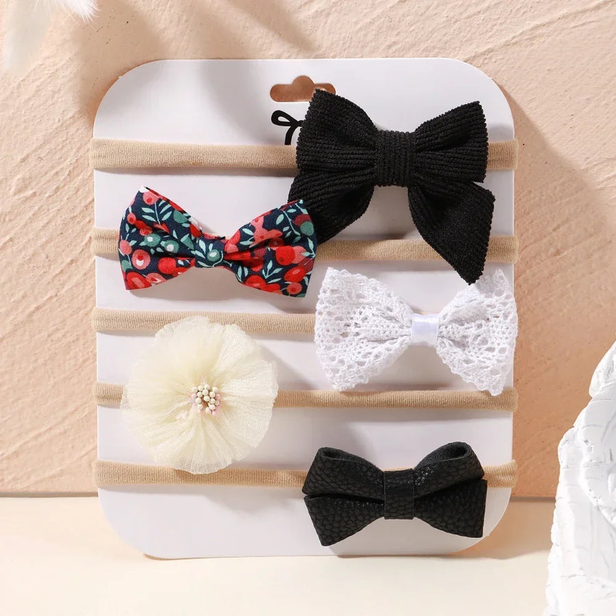 Floral Lace Bow Headband, product view 13