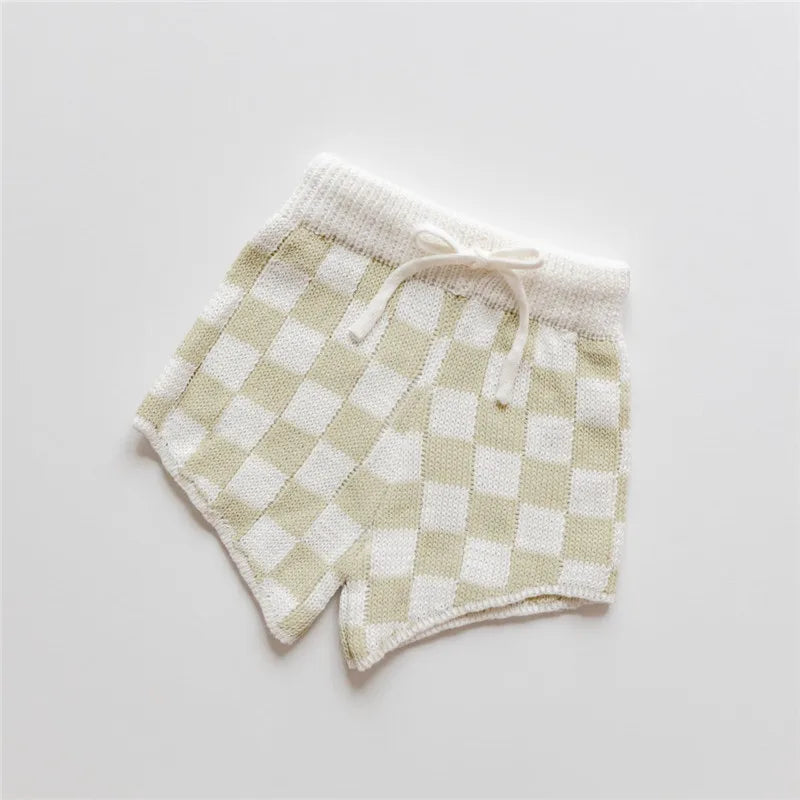 Plaid Knit Pants Set, product view 11