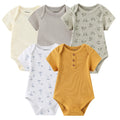 Cartoon Print Bodysuit Set