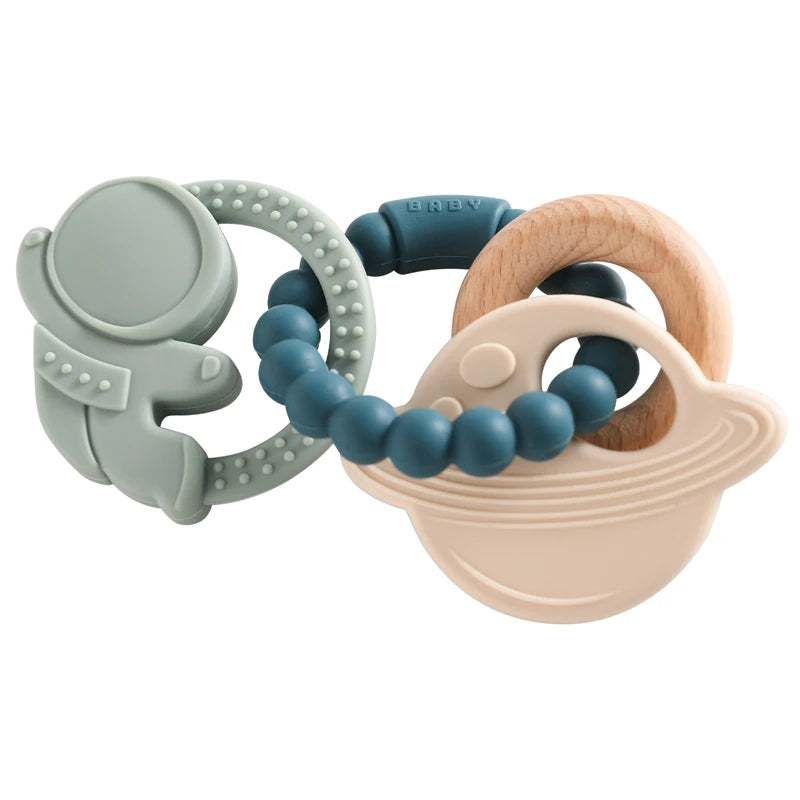 Silicone Planet Teether Bracelet, product view 7