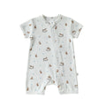 Animal Print Summer Romper for Baby