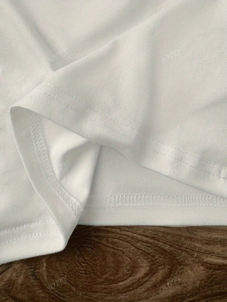 Limoncello Lemon Cotton Tee – detail 4