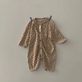 Floral Waffle Romper
