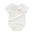 Petite Fleur Peter Pan Bodysuit - Short sleeve