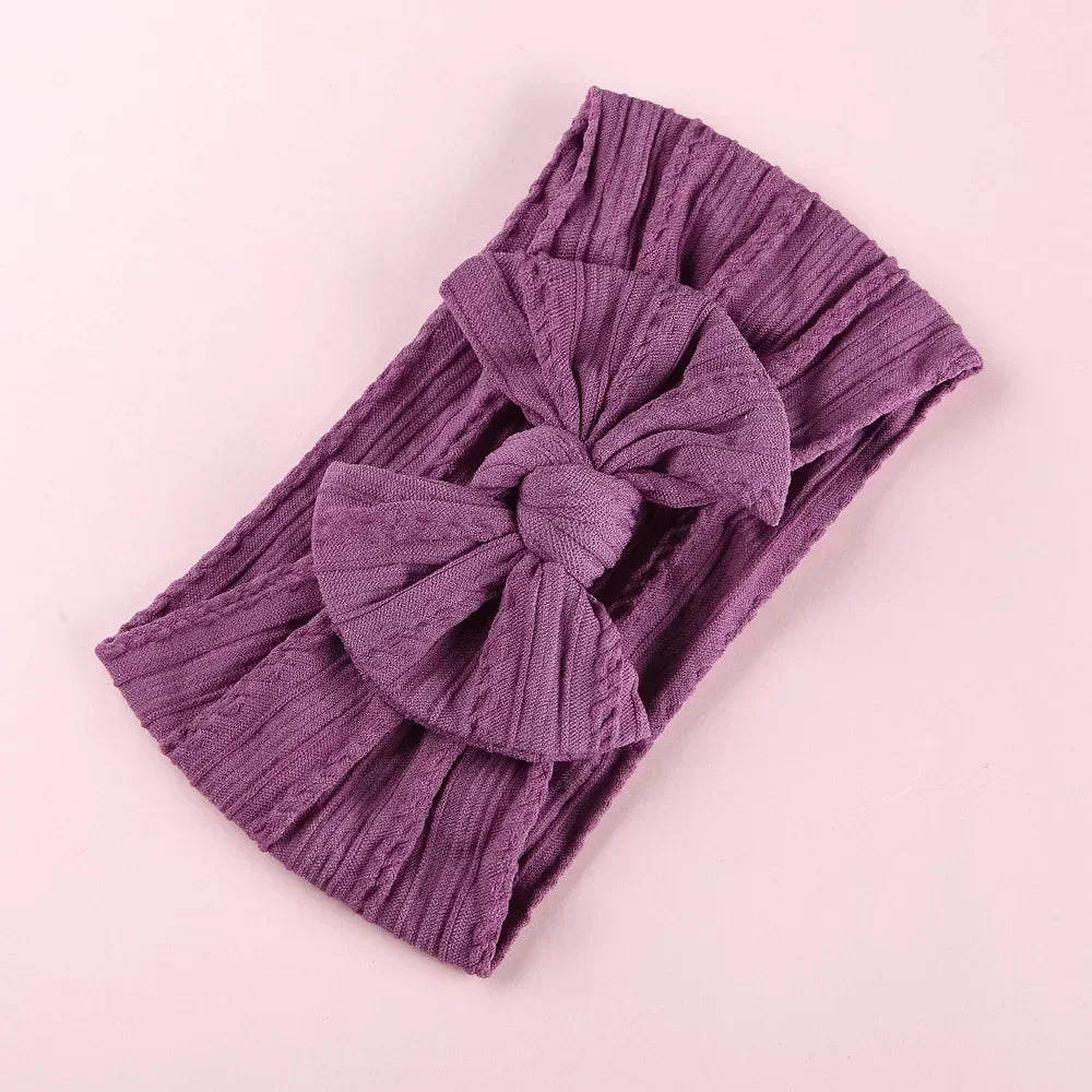 Jacquard Bow Tie Headband