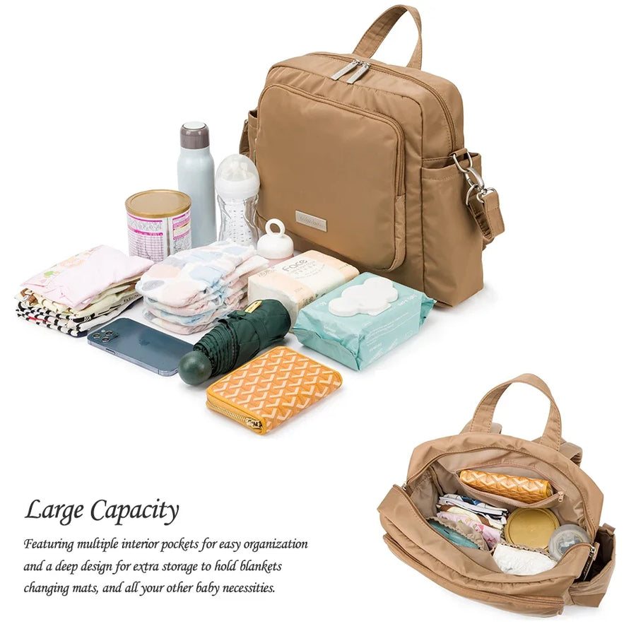 Large Capacity Waterproof Diaper Backpack, product view 3
