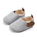 Light Gray soft cotton baby shoes