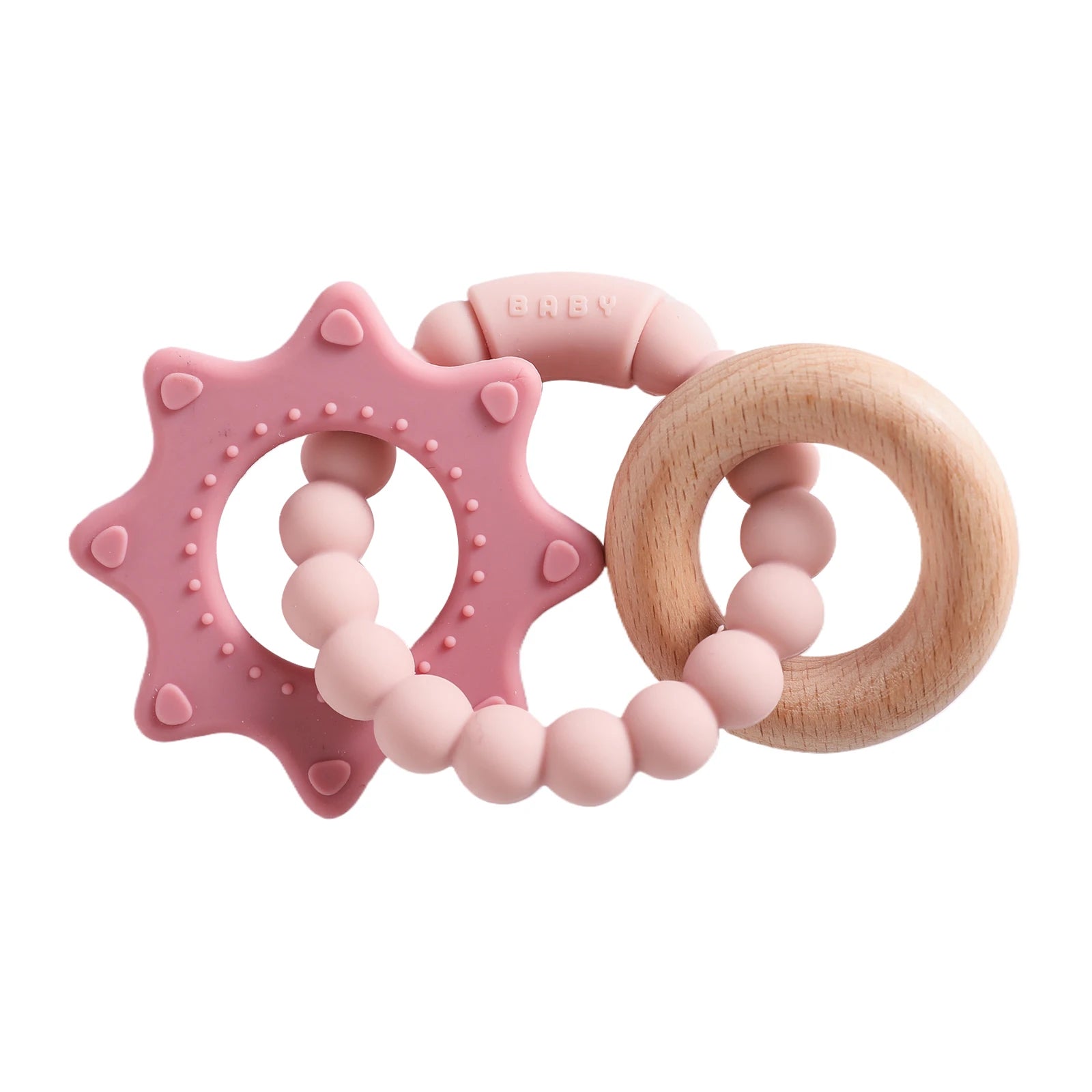 Silicone Planet Teether Bracelet, product view 12