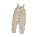 Hearthside Cable Knit Overall Romper