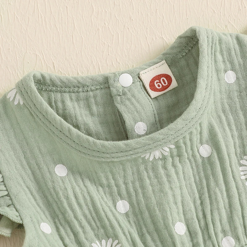 Marguerite Ruffle Top & Shorts Set – detail 6