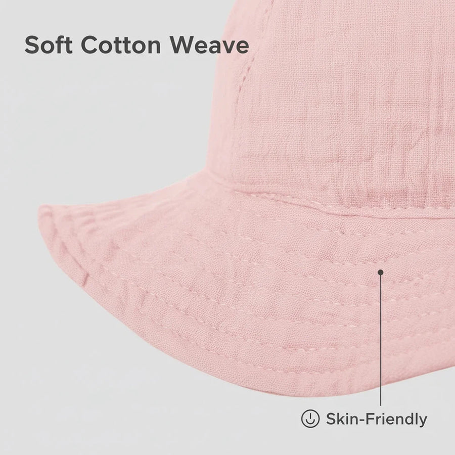 Adjustable Cotton Baby Bucket Hat, product view 3