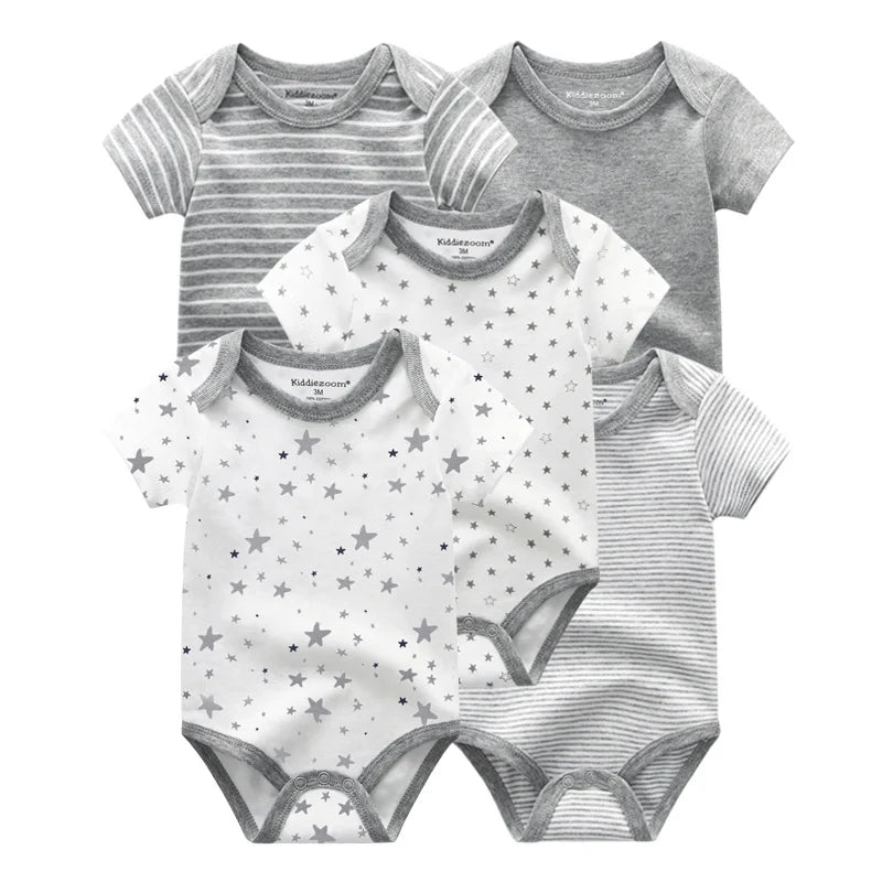 Cartoon Print Bodysuit Set