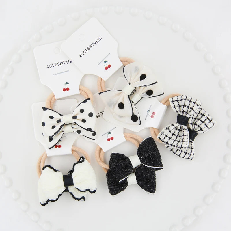 Petite Camille Plaid Hair Accessory Set