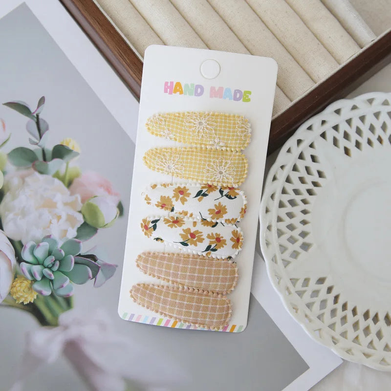 Floral Hair Clip Set, product view 7
