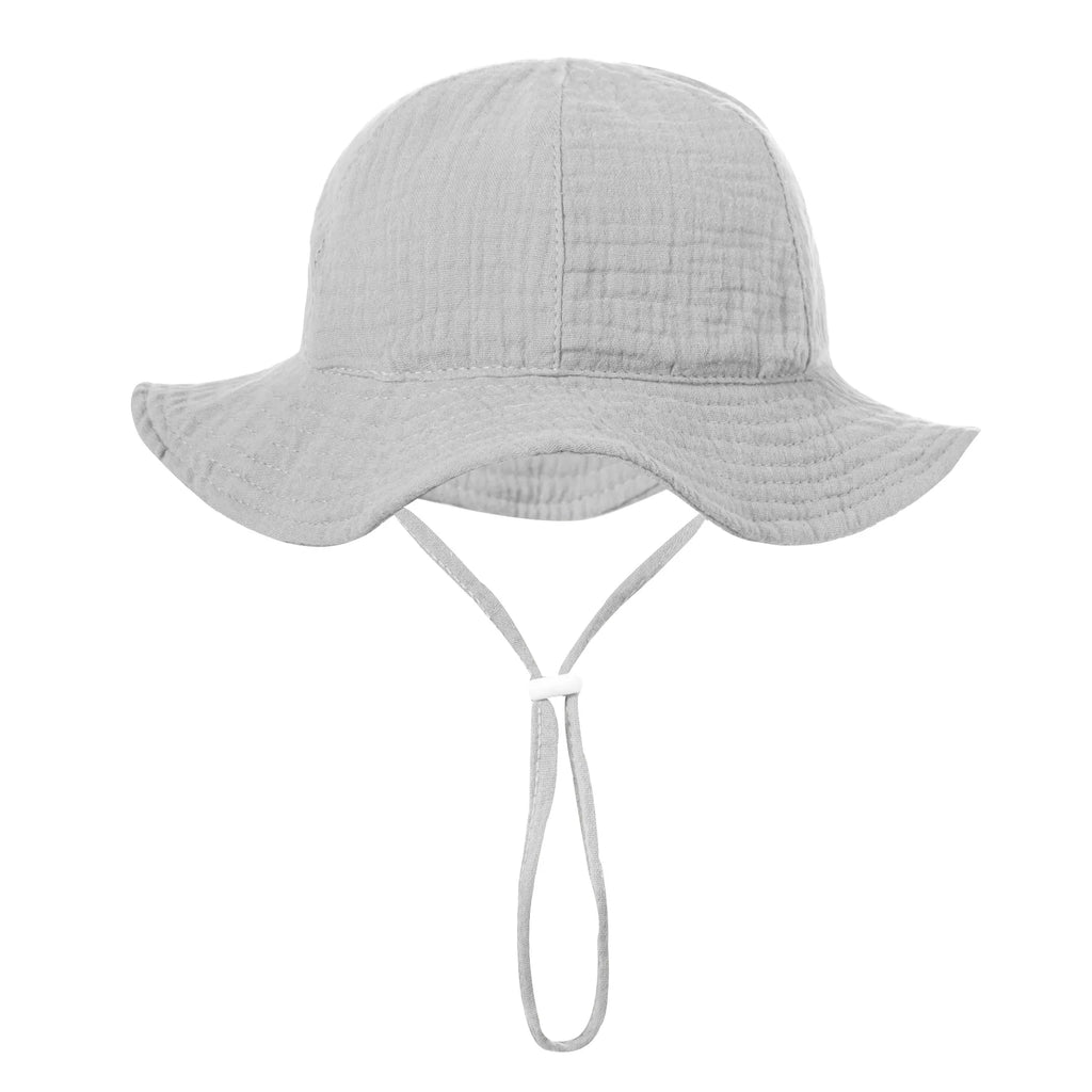 Adjustable Cotton Baby Bucket Hat