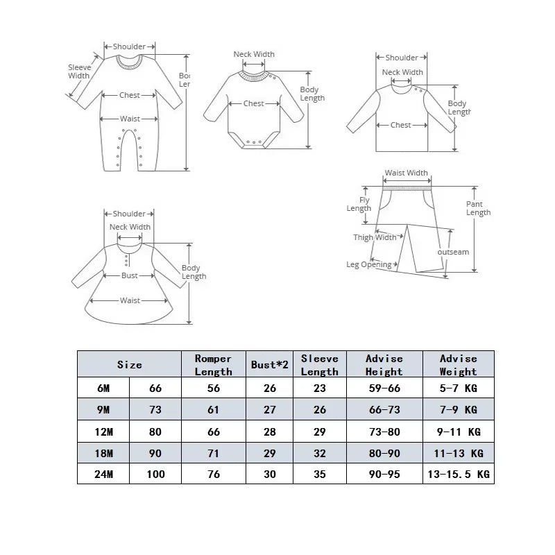 Soft Cotton Long Sleeve Romper