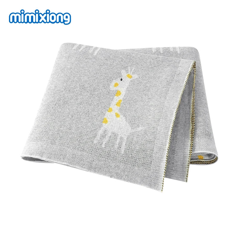 Cotton Knit Baby Blanket, product view 28