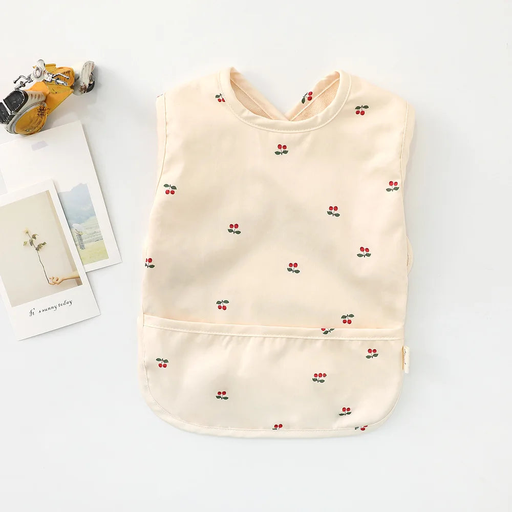 Floral Waterproof Baby Bib