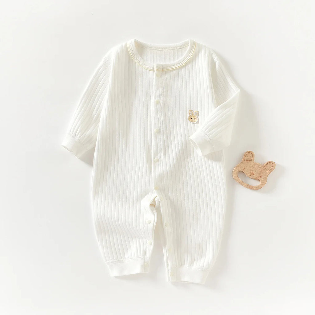 Cute Rabbit Knit Romper folded neatly