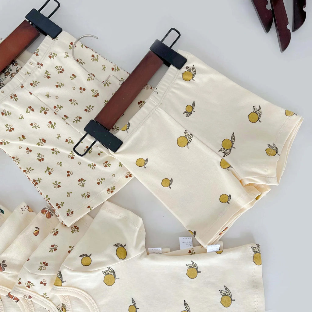 Floral Print T-Shirt and Shorts Set
