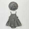 The Margot Dress & Hat Set - Black