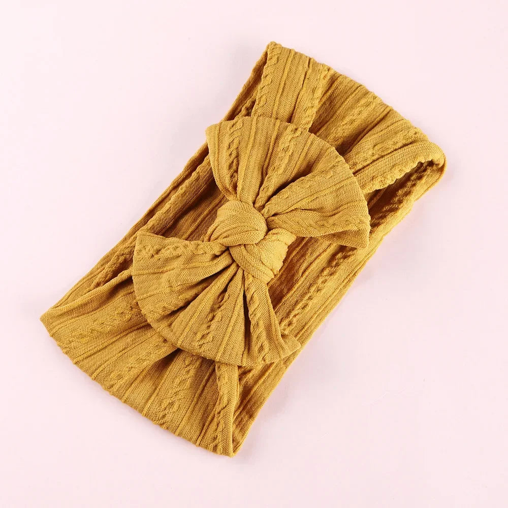 Jacquard Bow Tie Headband