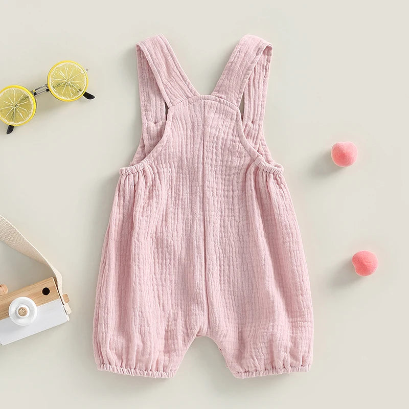 Brise Muslin Pocket Romper – detail 4
