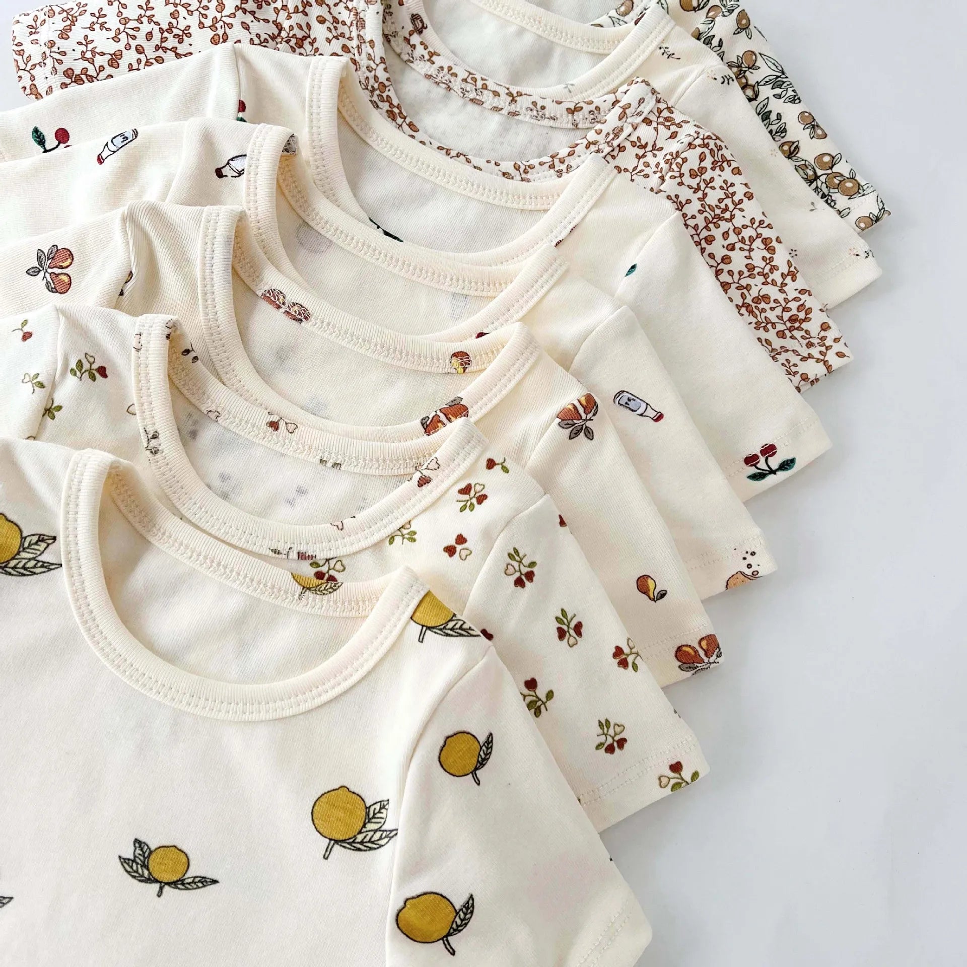 Floral Print T-Shirt and Shorts Set