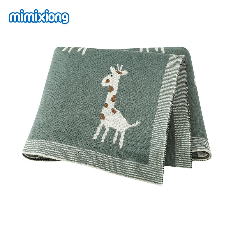 Cotton Knit Baby Blanket, product view 18