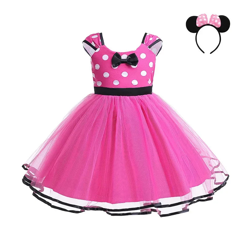 Chérie Lucienne Polka Dot Bow Costume Set