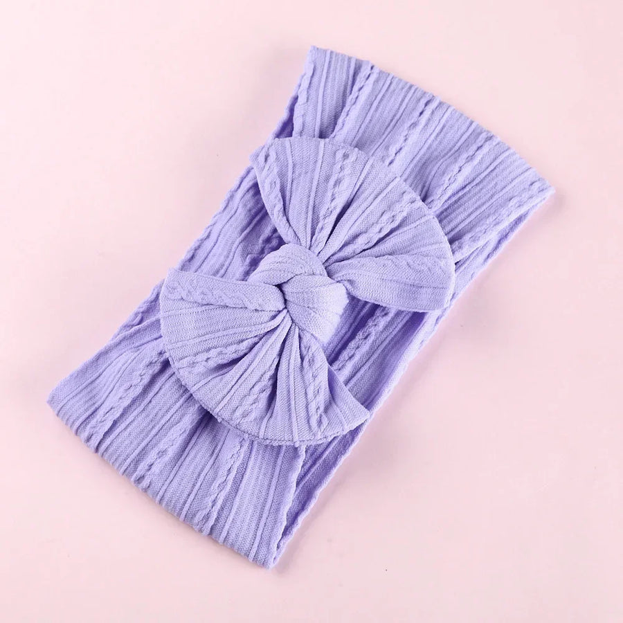 Jacquard Bow Tie Headband, product view 15
