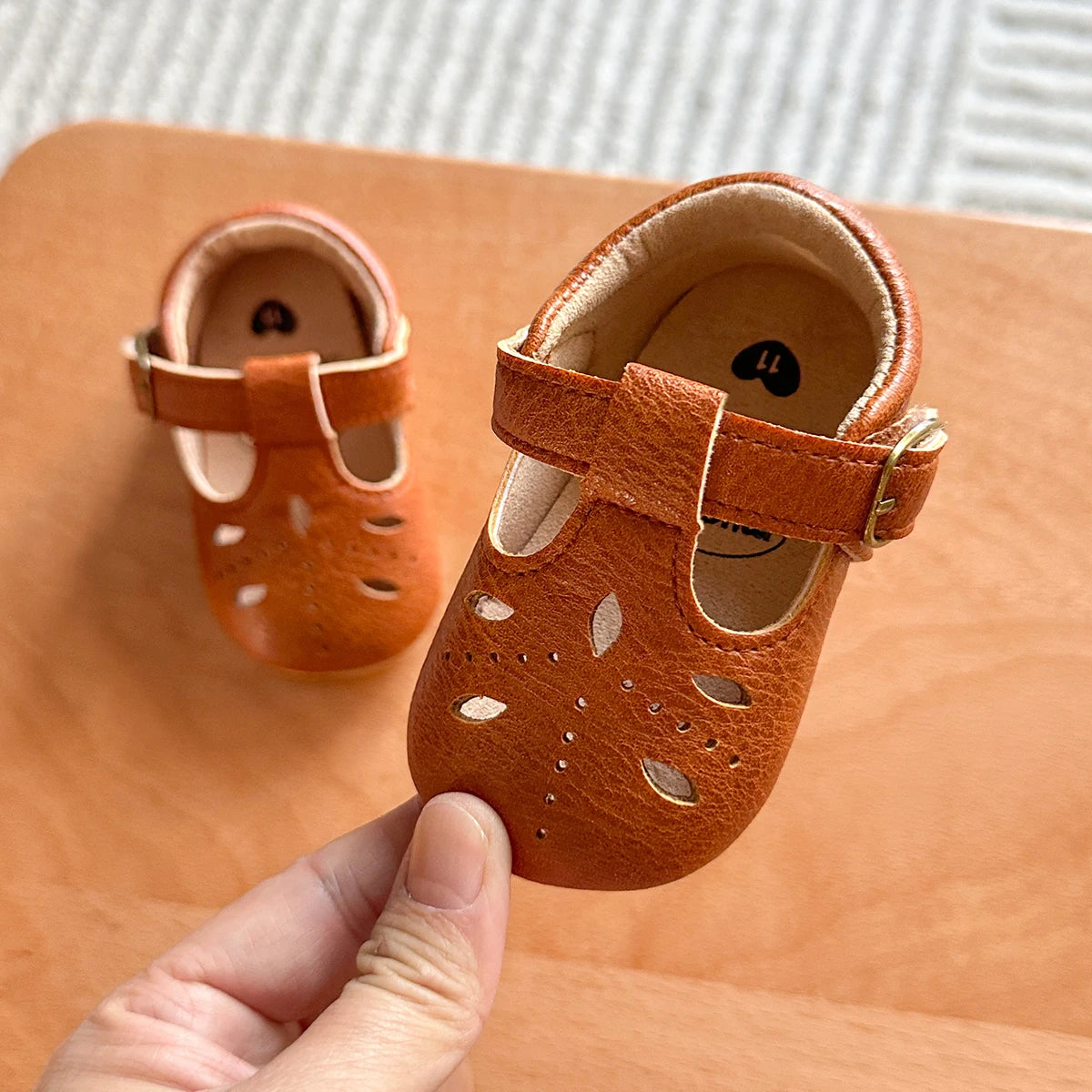 Camel Soft Sole Baby First Walkers