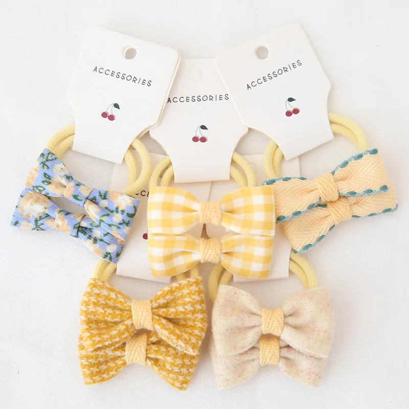 Petite Camille Plaid Hair Accessory Set