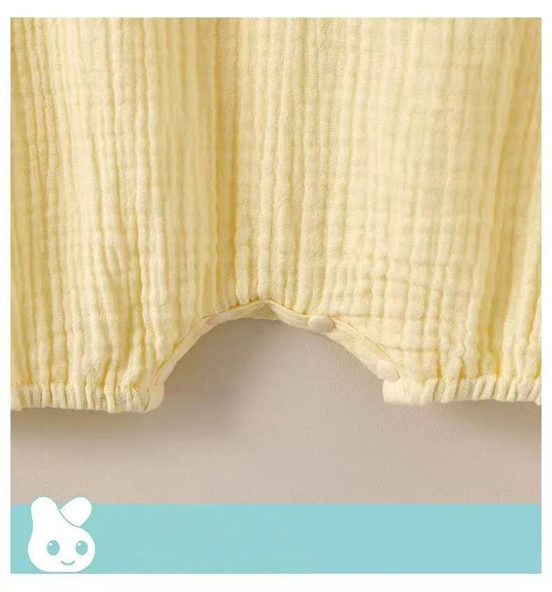 Sweet Bee Cotton Romper