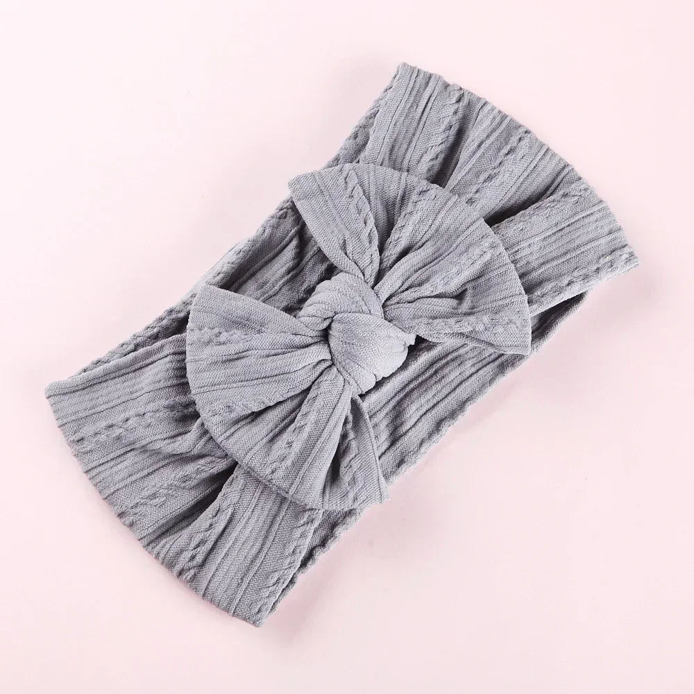 Jacquard Bow Tie Headband