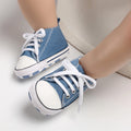 Light Blue Classic Canvas baby sneakers