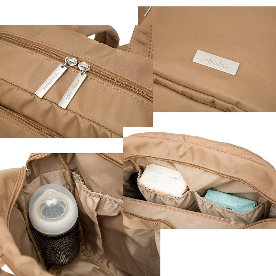 Large Capacity Waterproof Diaper Backpack, product view 5