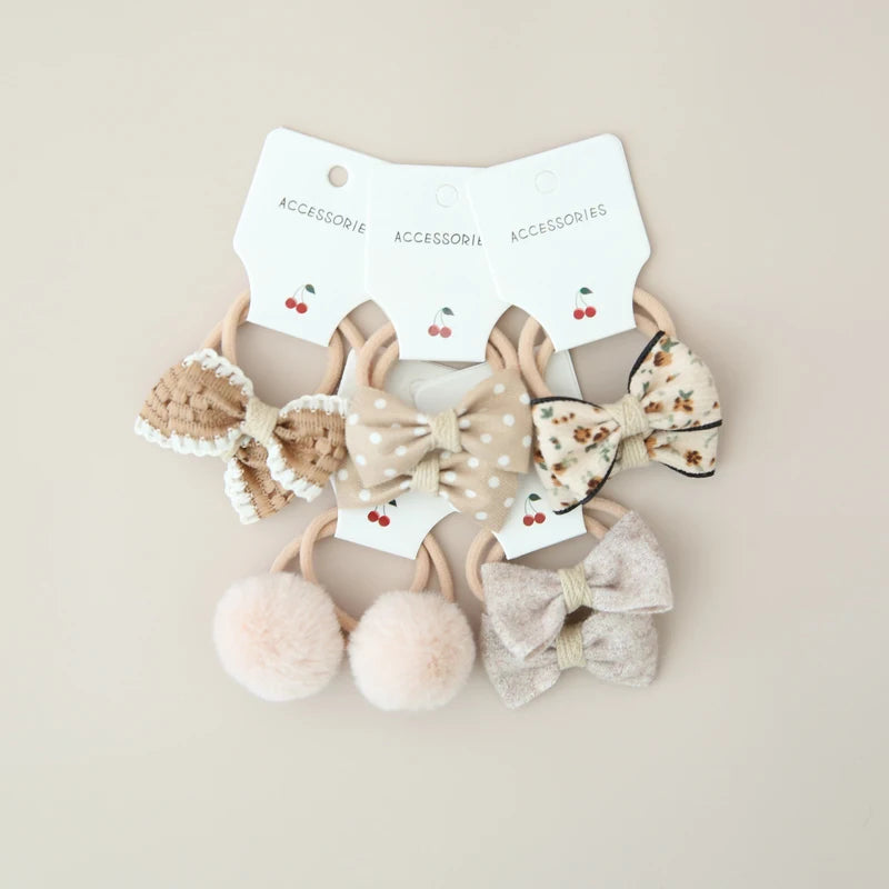 Petite Camille Plaid Hair Accessory Set
