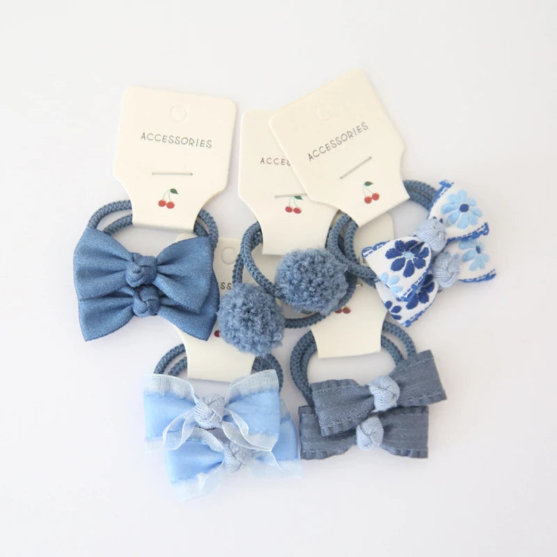 Floral Bow Hair Accessories Set, product view 23