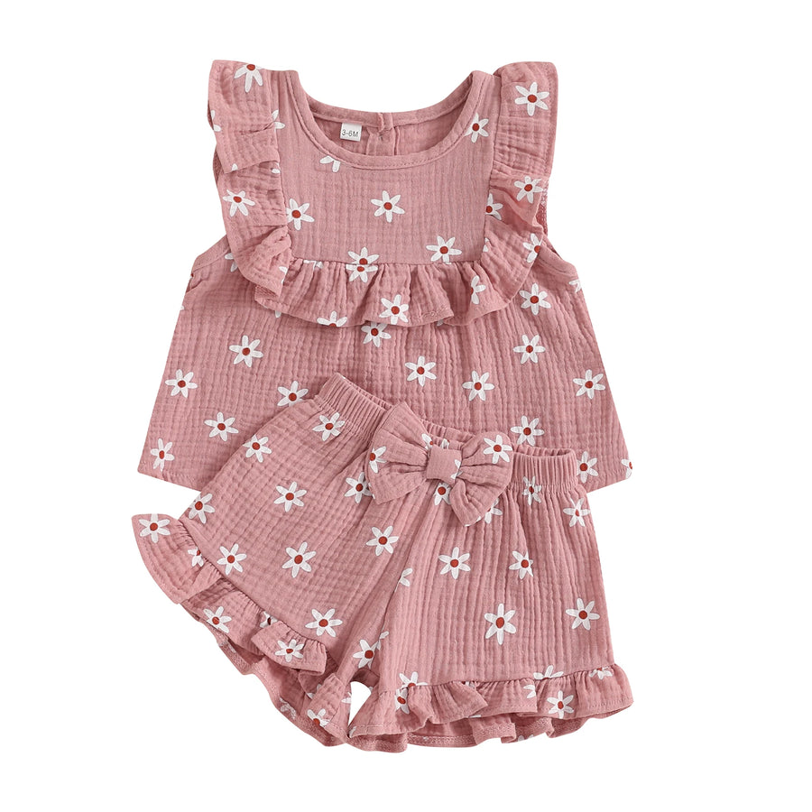 Prairie Floral Tank & Shorts Set – detail 7