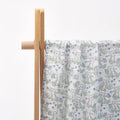 HappyFlute Bamboo Cotton Muslin Swaddle Blanket – Soft Multi-Use Baby Wrap, Printed, 120 x 110 cm / 47.2 x 43.3 in - Tigers