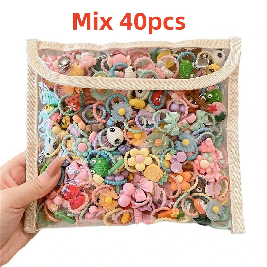 Little Friends Hair Tie Set, product view 7
